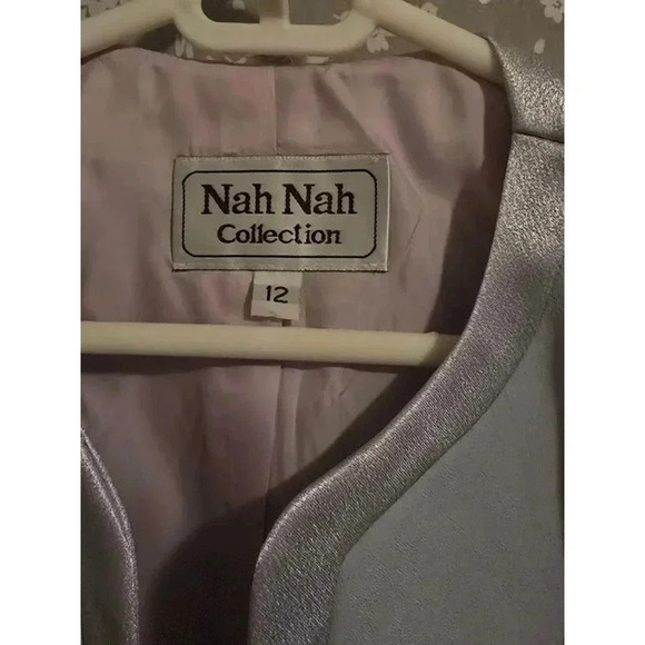 Women's‎ Nah Nah Collection Blazer, Size 12, Light Blue - Picture 4 of 7